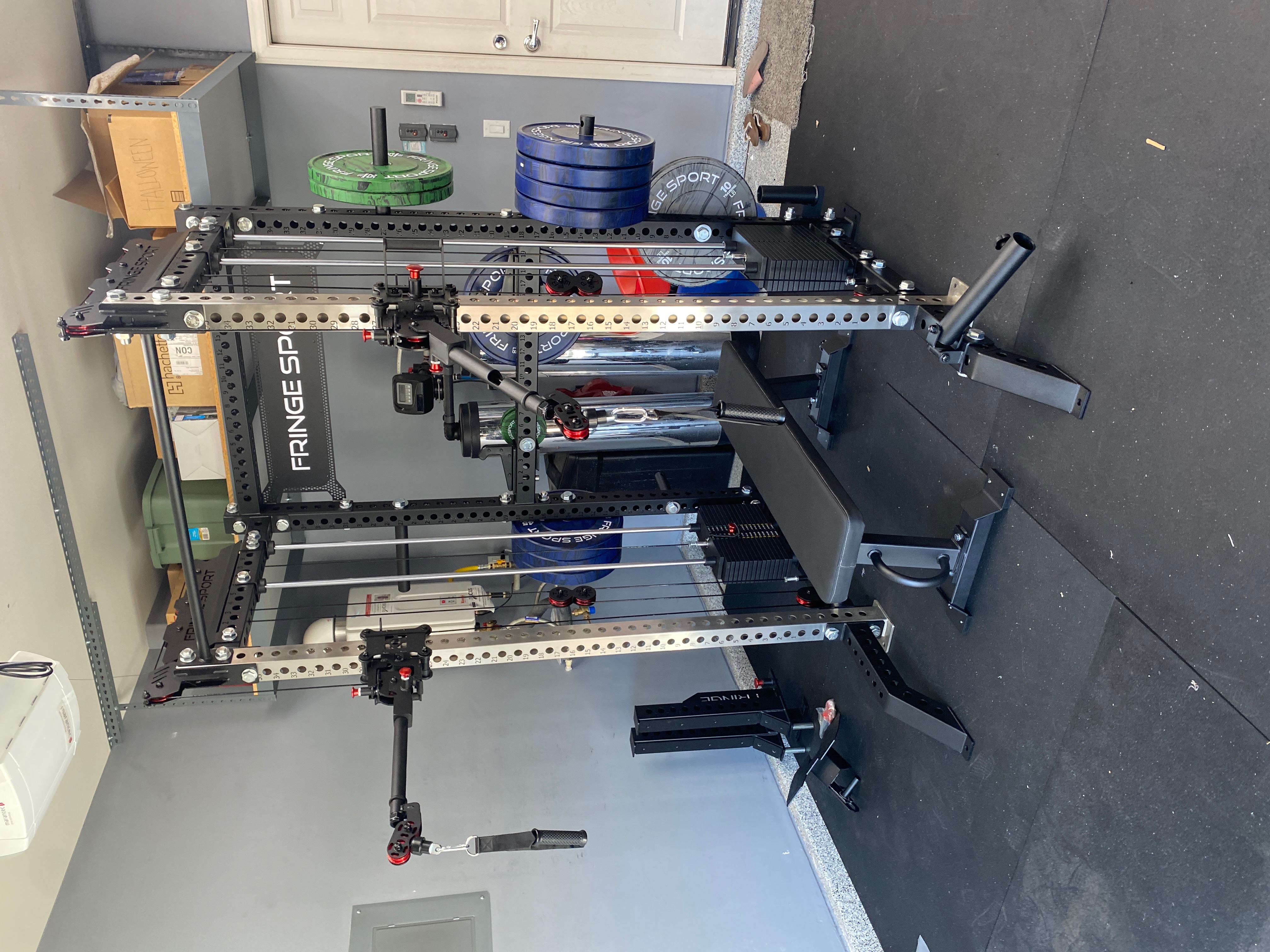 Garage gym equipment installation, Las Vegas