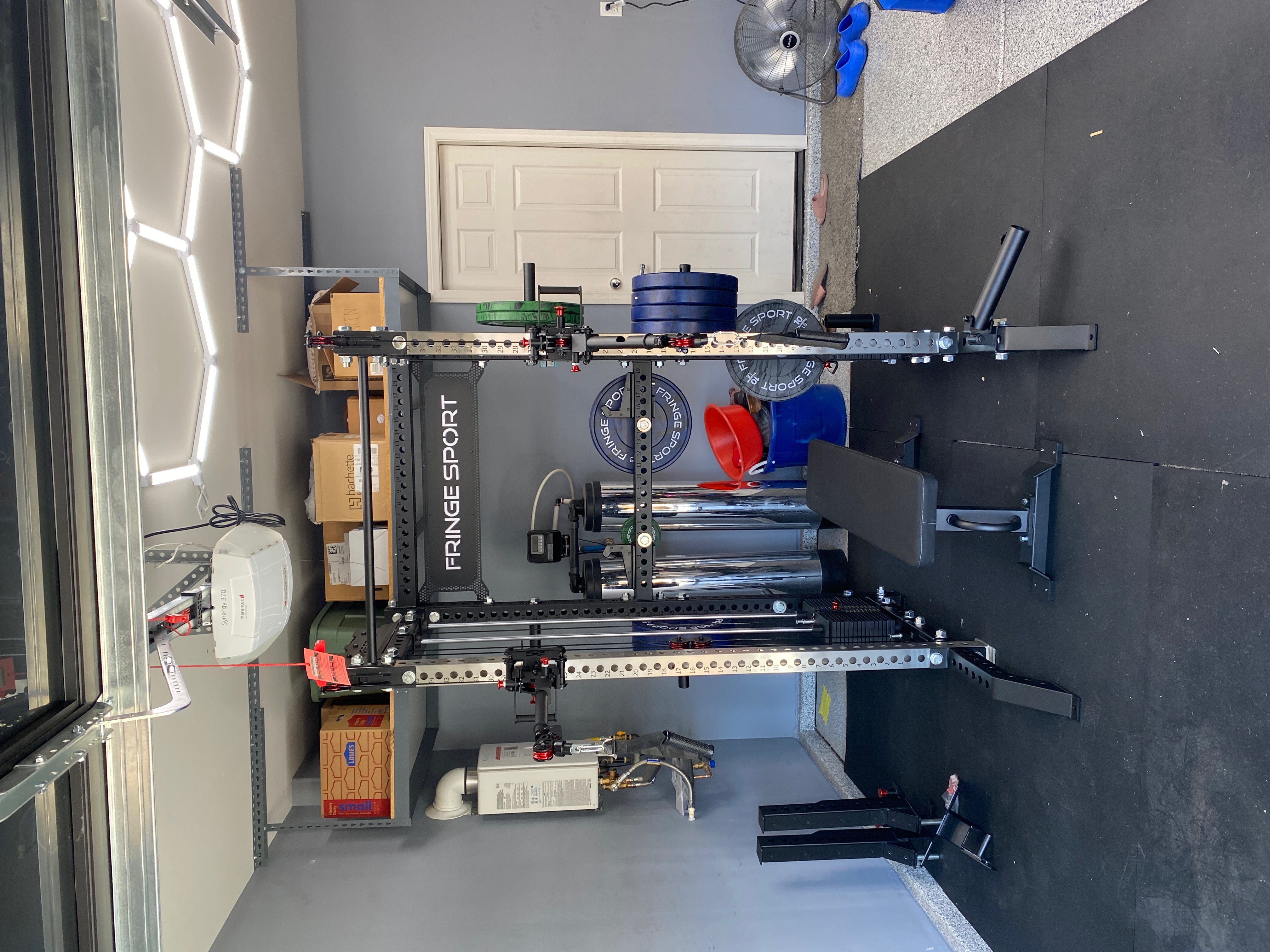 Home fitness equipment assembly, Las Vegas