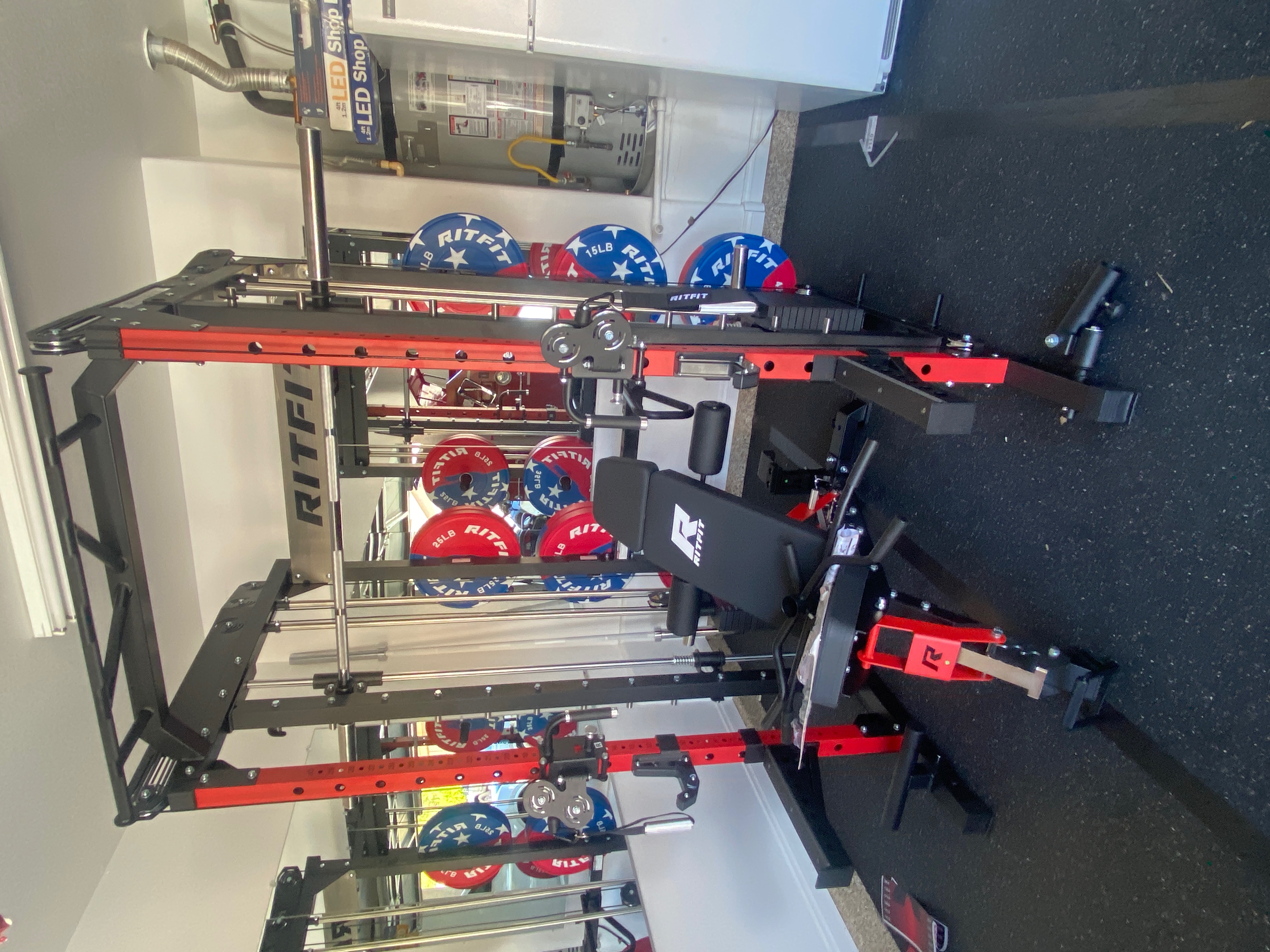 Garage gym rack install in Las Vegas